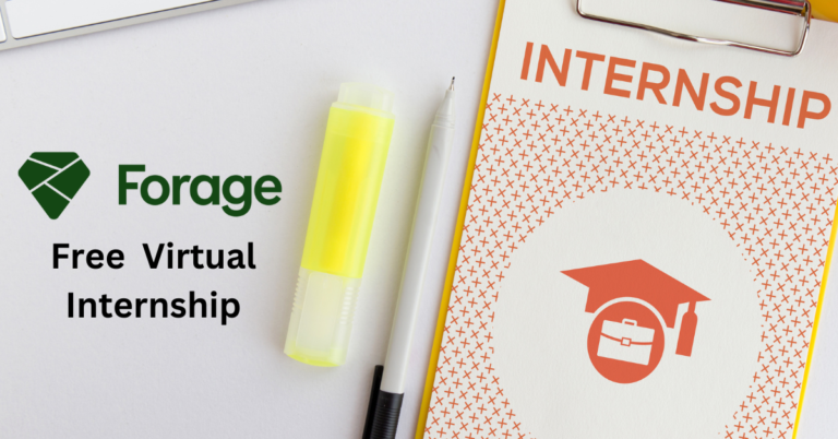 Free Forage Virtual Internship | Freshers | Apply Now